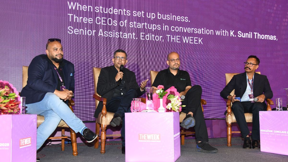 Key to success is to survive initial years: 3 entrepreneurs on resilience, patience, and calculated risk | THE WEEK Education Conclave 