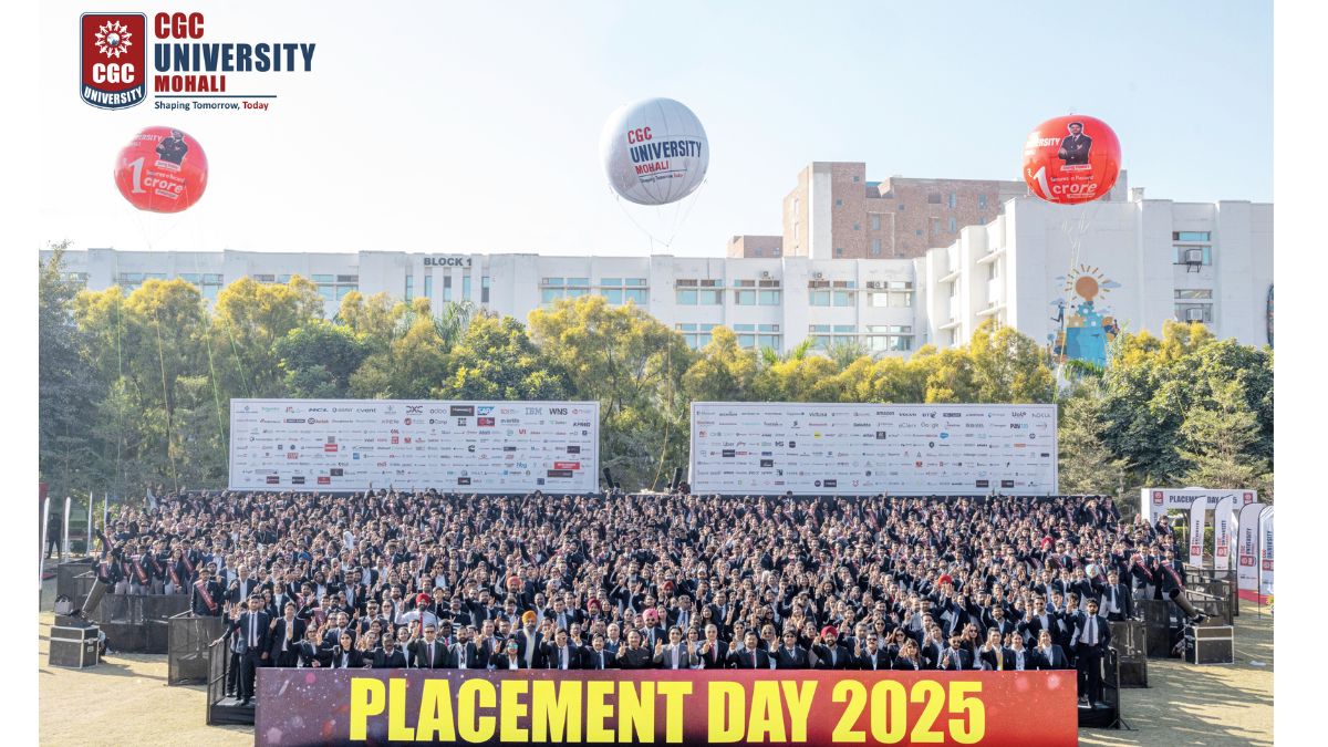 CGC University, Mohali Celebrates Landmark Success at Placement Day 2025