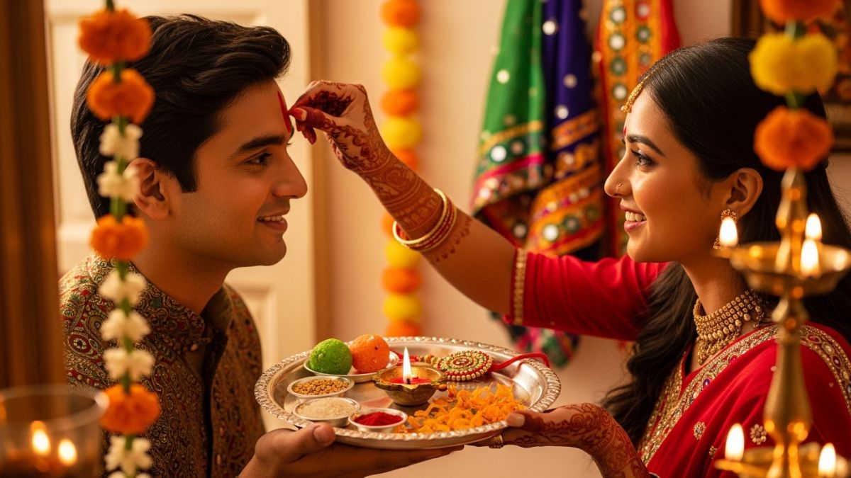Bhai Dooj 2025: Wishes and greetings to share with your siblings; mythology and significance explained