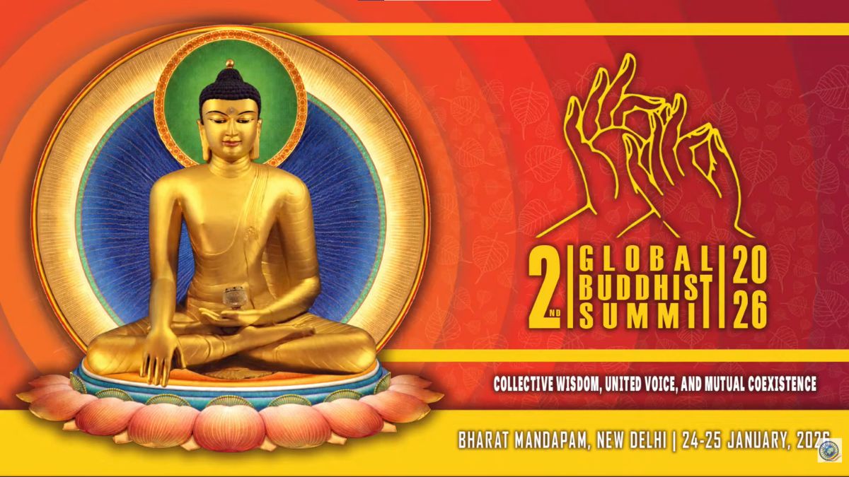 Global Buddhist Summit 2026 opens in Delhi, turns lens on contemporary issues