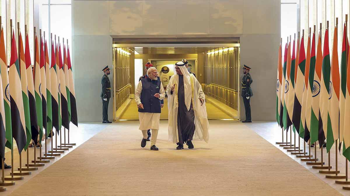 What’s behind UAE President Mohamed bin Zayed Al Nahyan’s brief visit to India today?