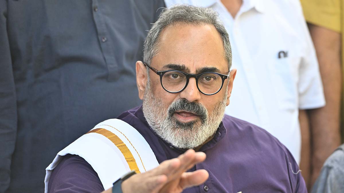 'We do not see Sabarimala as a political dividend issue': Rajeev Chandrasekhar