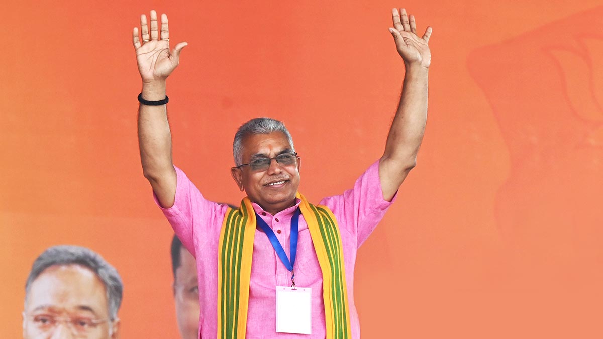 ‘These results are an outcome of our sacrifice’: Dilip Ghosh