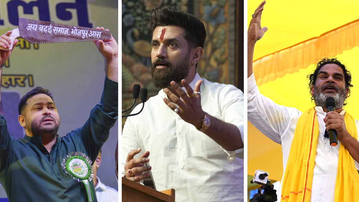Can Tejashwi Yadav, Chirag Paswan, Prashant Kishor reshape Bihar’s political future?