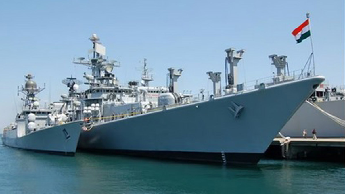 Ins Mumbai Ship Indian Navy's frontline warship 'Mumbai' makes first visit to Sri Lanka ...