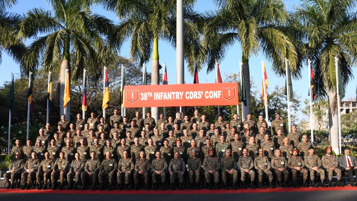 Commanders' Conference discusses challenges before Indian Army Infantry units during conventional war, counter-terrorism scenarios