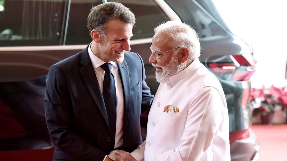 As India and France expand defence cooperation, Macron assures there is no hegemony in this relationship