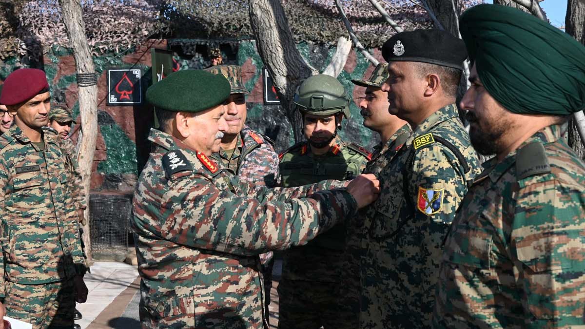 Army Chief Gen Dwivedi reviews security and operational readiness in Poonch