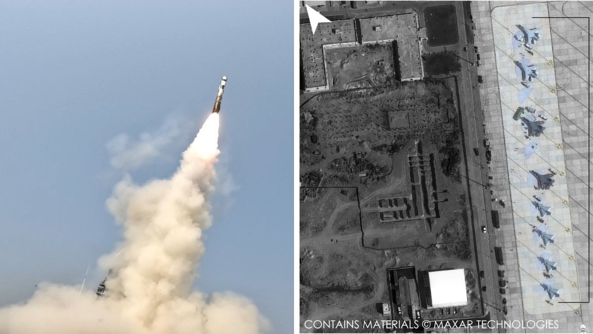 Before and after images of Bholari Air Base: Embarrassed Pakistan repairs roof after India’s BrahMos strike  