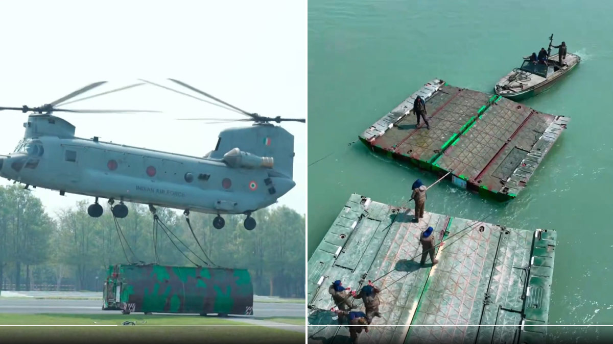 India’s war mobility upgrade: Why is IAF Chinook helicopter airlifting, deploying Indian Army's assault bridge crucial?