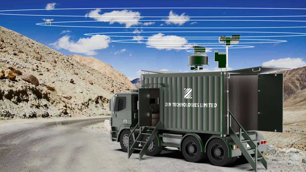 Zen Technologies reveal AI-powered anti-drone system that can track more than 100 drones at once
