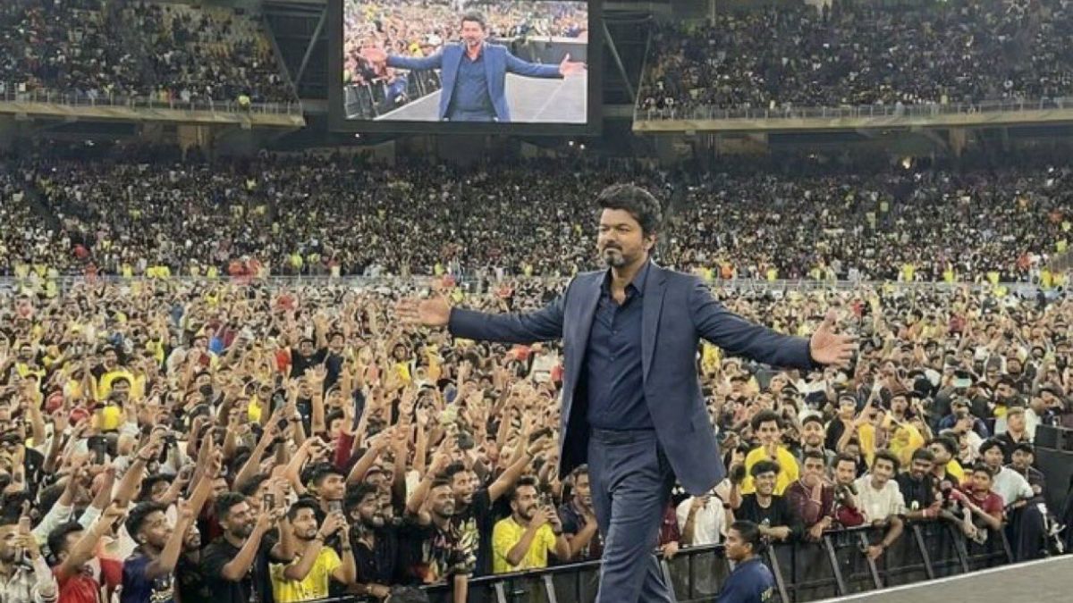 WATCH | 'My friend...': Crowd goes mad during Vijay's mention about Ajith at 'Jana Nayagan' audio launch