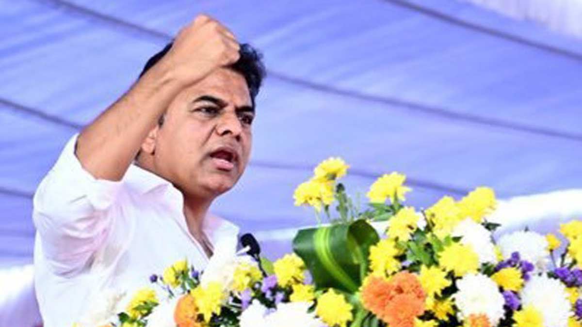 Telangana: BRS leader KT Rama Rao attends SIT questioning in phone-tapping case