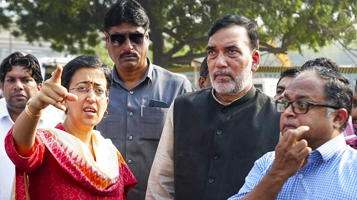 Delhi CM Atishi blames BJP's 'dirty politics' for poor air quality in national capital