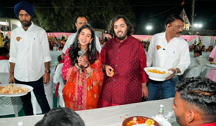 Anant Ambani, Radhika Merchant's wedding festivities begin with 'anna seva' - Vimarsana News