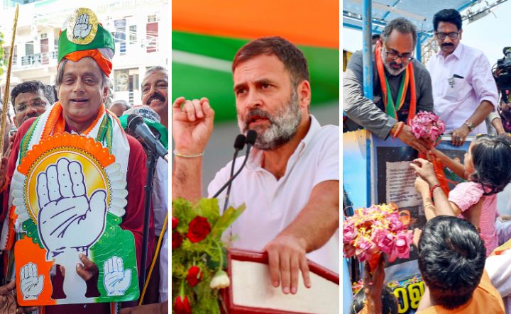 High-voltage fight in Kerala: Rahul Gandhi, Tharoor among big guns in fray - Vimarsana News