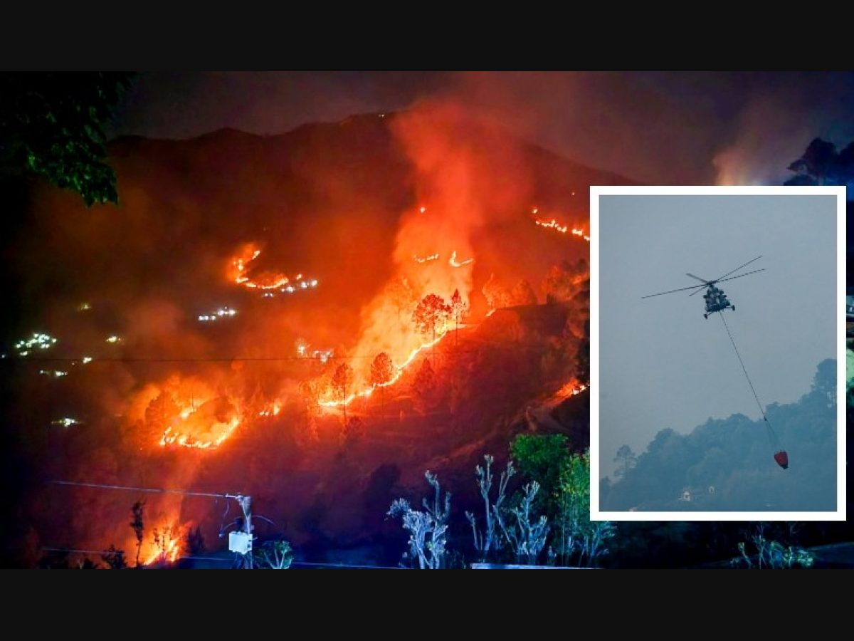 Nainital forest fire: Uttarakhand govt staff's leaves cancelled, IAF  choppers pressed into action | 5 latest updates - The Week