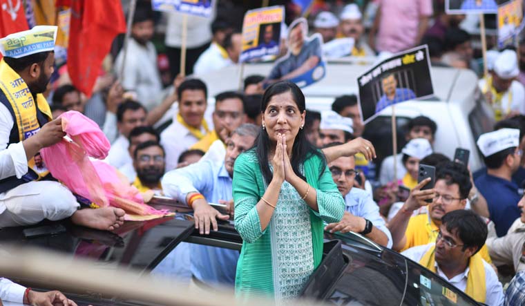'People will respond to Delhi CM's arrest through votes', says Sunita Kejriwal - Vimarsana News