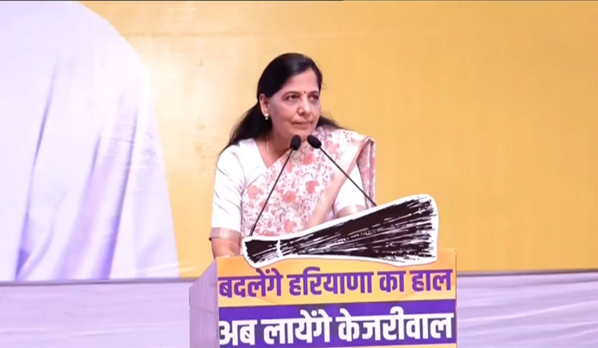 AAP kickstarts Haryana polls campaign, announces ‘Kejriwal Ki 5 ...