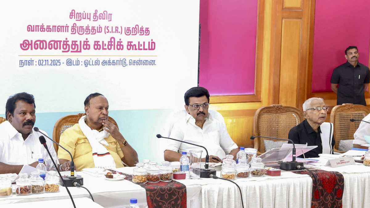 After all-party meeting, DMK files SC petition against EC's Tamil Nadu ...