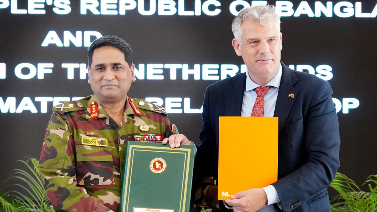 Naval defence capabilities of Bangladesh set for massive upgrade as key MoU signed with Netherlands 