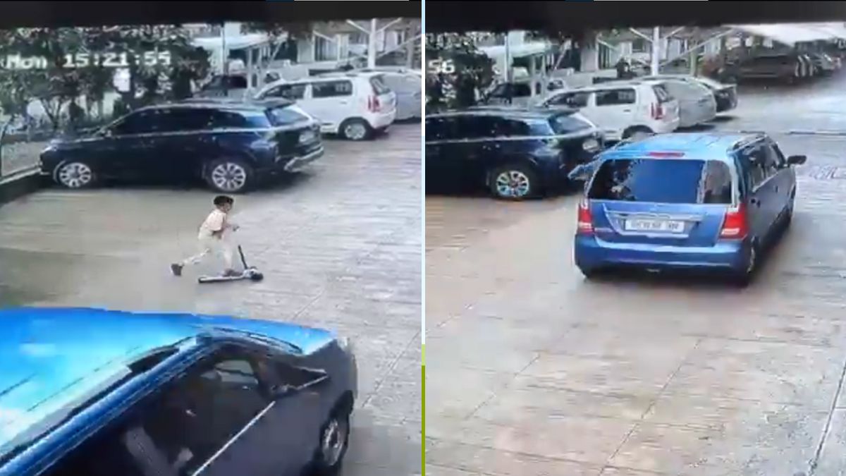 Pune horror: 5-year-old dies after speeding car crushes him inside housing society | VIDEO