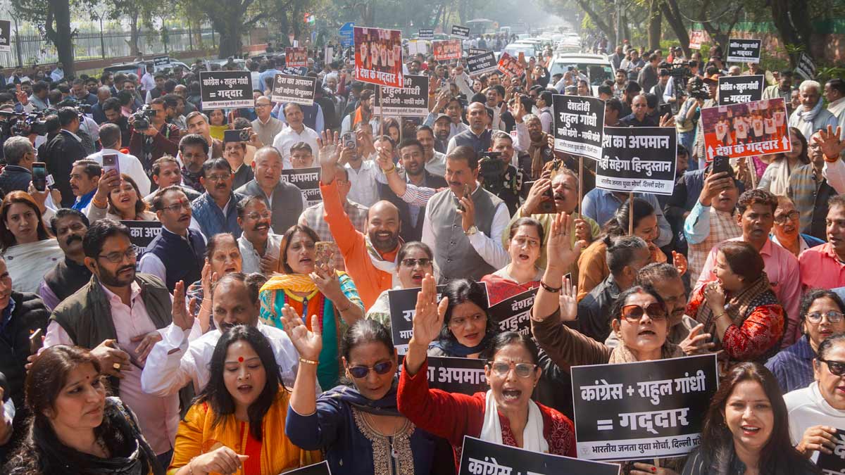 'India insulted': Political row rages over Youth Congress’s ‘shirtless protest’ at AI summit