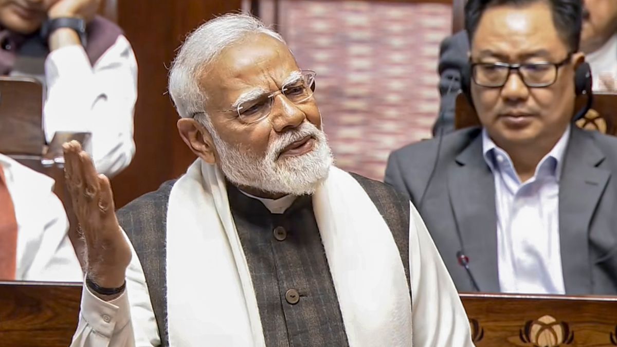 PM Modi tears into opposition amid Rajya Sabha ruckus, highlights EU trade deal, Viksit Bharat 2047