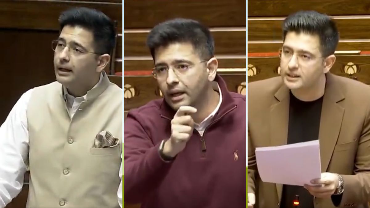 Raghav Chadha uses evil eye emoji in first response to AAP snub in Rajya Sabha