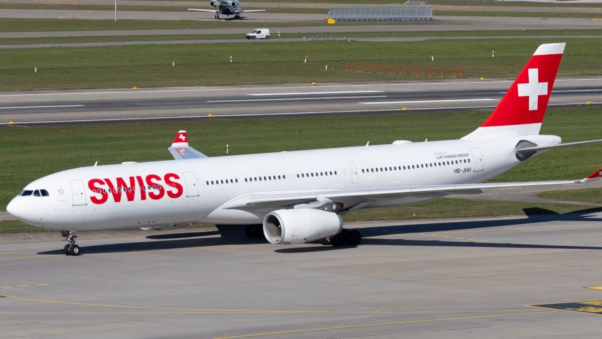 SWISS Zurich bound flight's landing gear fails, catches fire during takeoff from Delhi airport; six injured