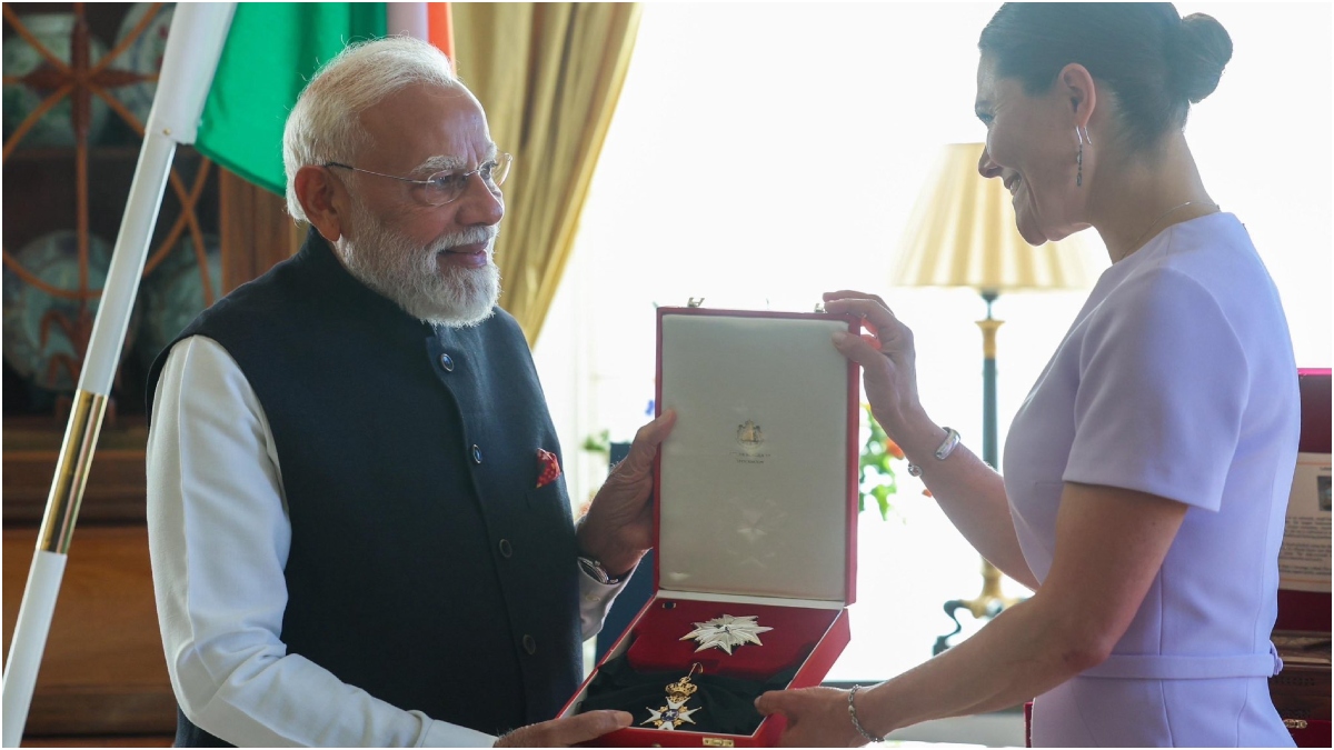 PM Modi's 31st international honour: Sweden confers the Royal Order of the Polar Star