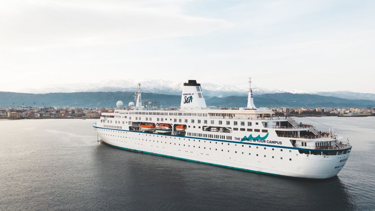 'Floating university' MV World Odyssey departs from Kochi amid 105-day winter study voyage