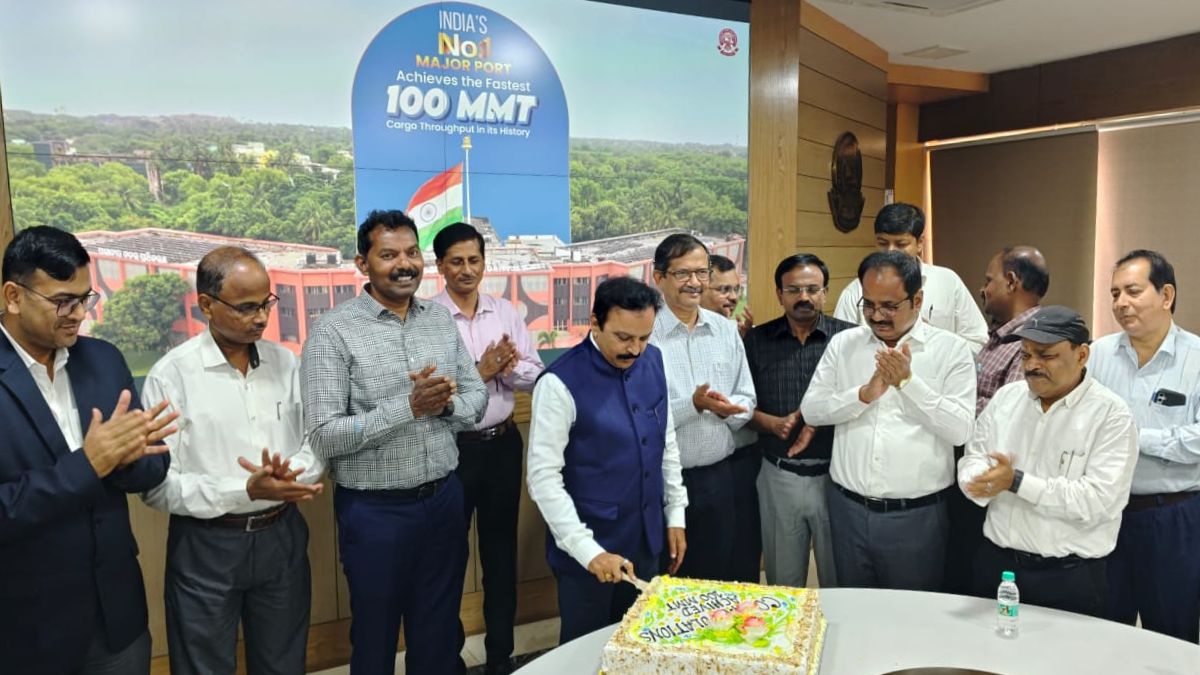 Paradip Port sails past 100MMT cargo milestone ahead of schedule