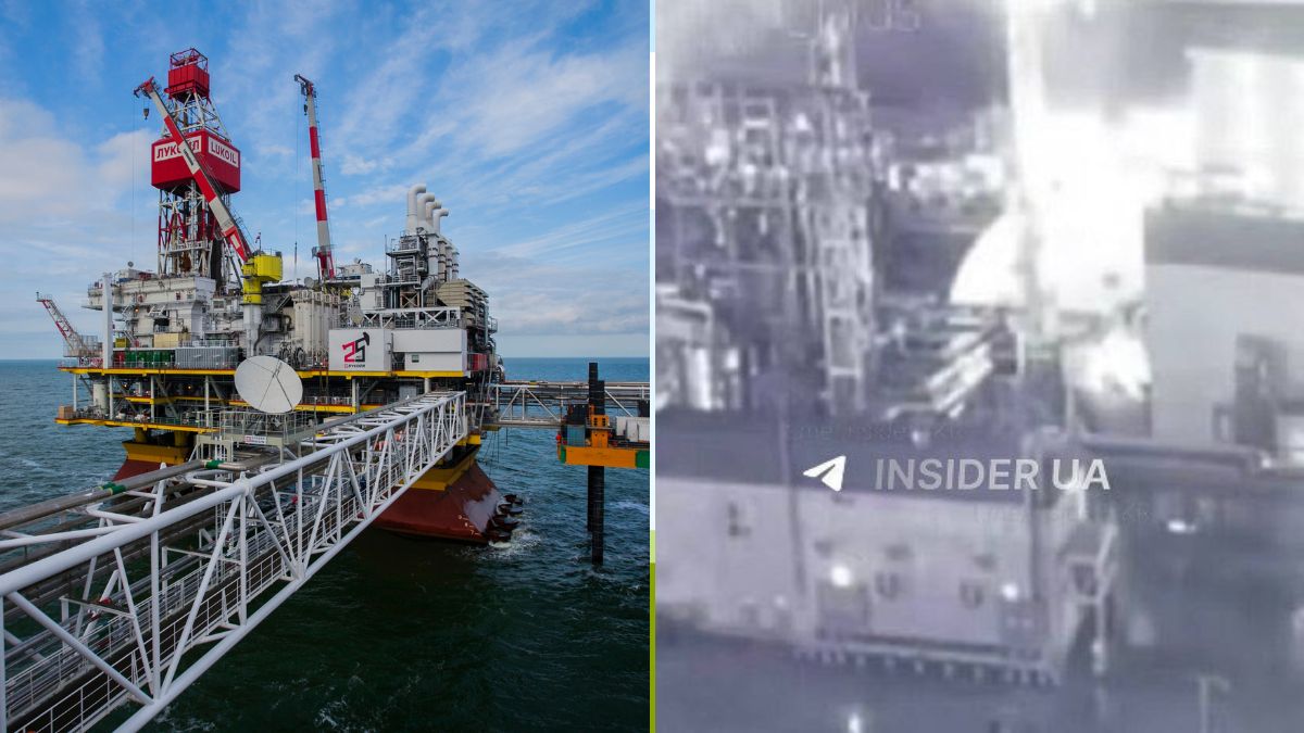Russia's Filanovsky rig hit in first-ever Ukrainian drone strike on offshore oil fields