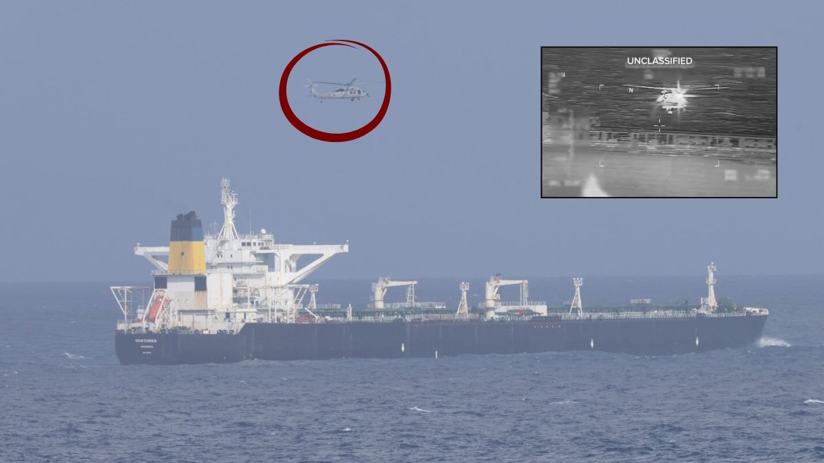WATCH | US seizes non-sanctioned oil tanker 'Centuries' off Venezuelan coast in 'lightning strike operation'
