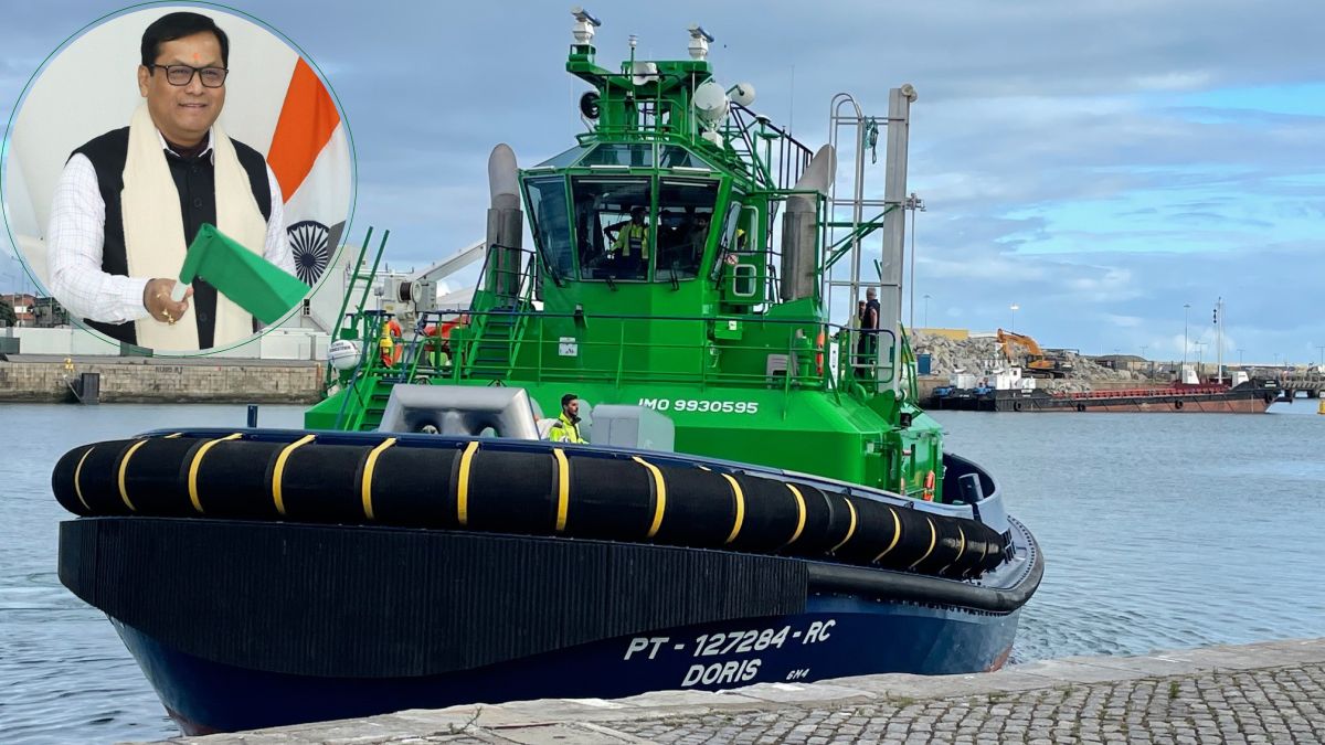 India's first all-electric green tug flagged off by Union shipping minister Sarbananda Sonowal: Why it matters