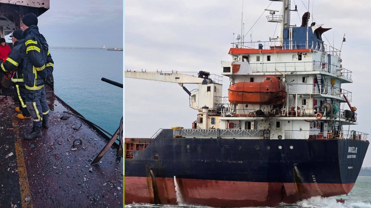 At least 1 dead after Russian airstrike on two 'civilian' ships en route to Ukraine