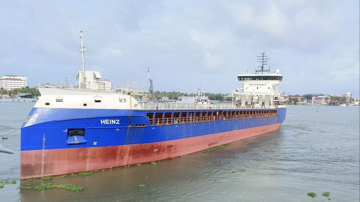 Cochin Shipyard delivers multi-purpose cargo vessel MS Heinz to German shipowner