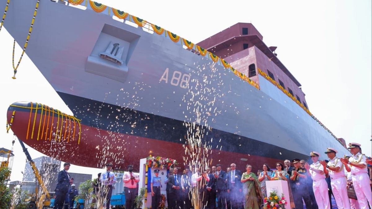 Indian Navy unveils Krishna: Indigenous cadet training ship to shape India’s future officers at sea