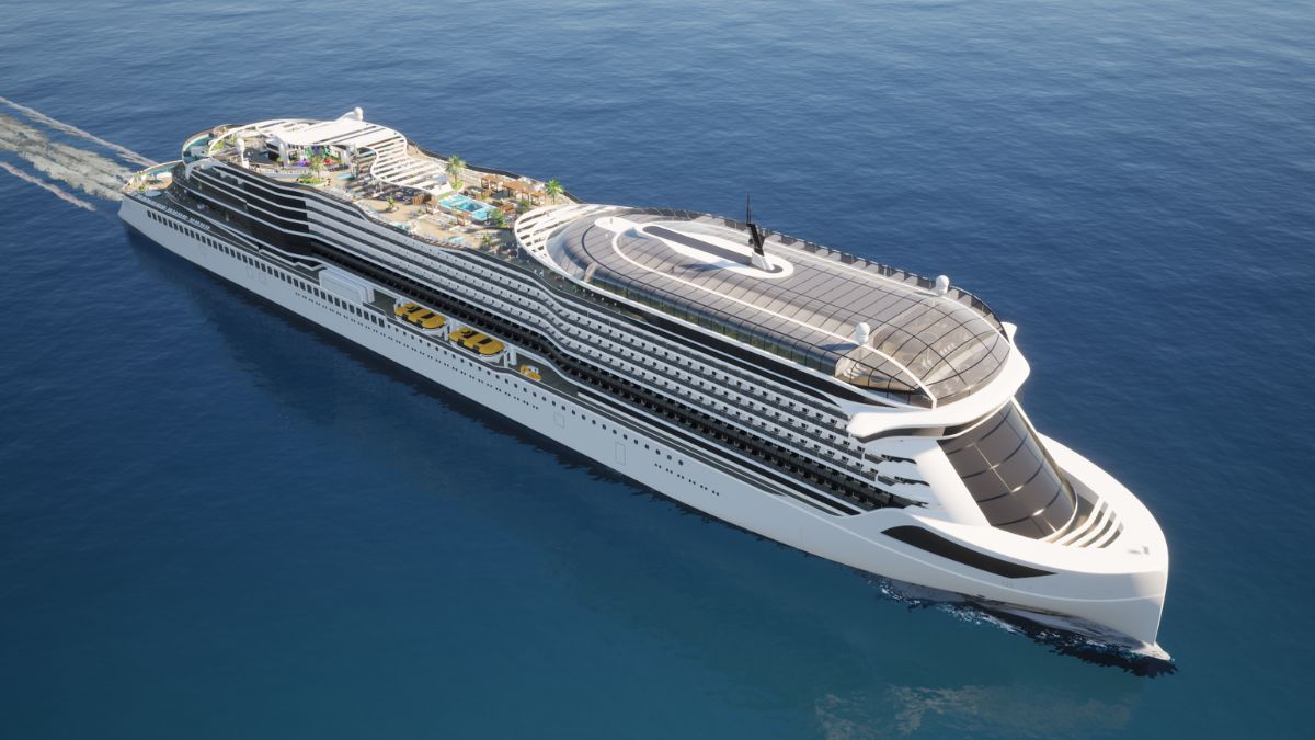 Meet 'Vision', the world's first 100% battery-electric cruise ship concept from German shipbuilder Meyer Werft