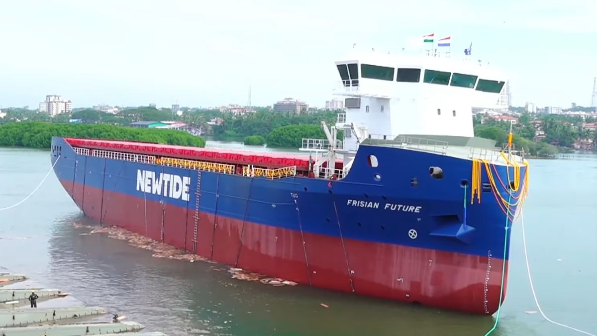Chowgule Shipyard delivers first cargo ship 'Frisian Future' built in Mangaluru: Why it matters