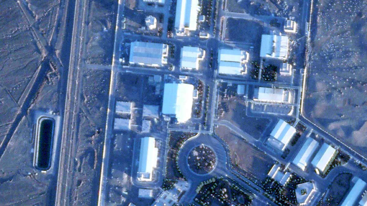 Satellite images reveal Iran quietly concealing nuclear damage while hardening sites underground
