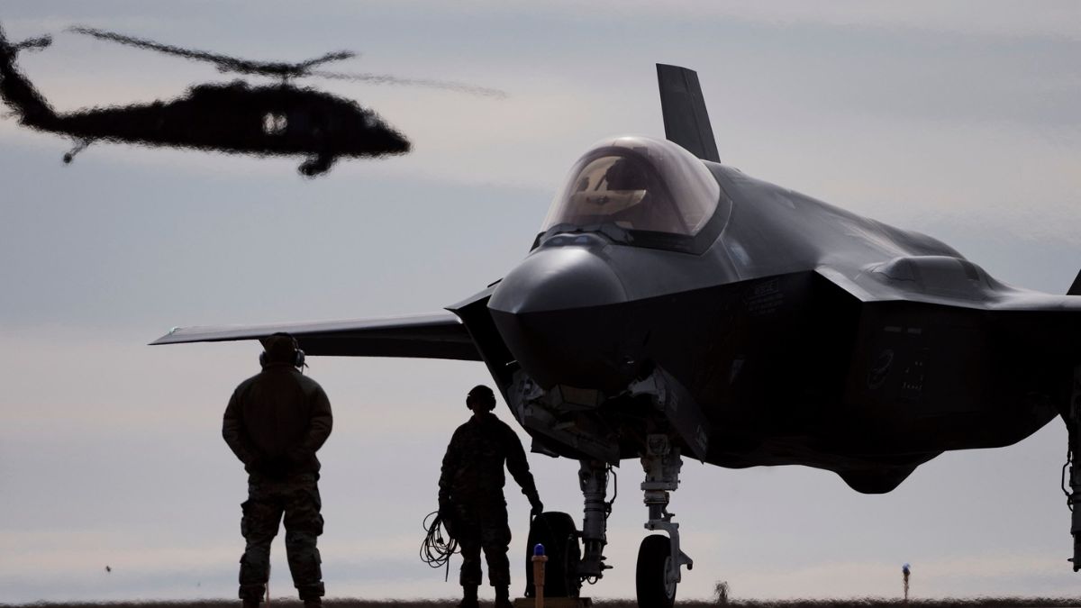 Prepping for war? US moves dozens of F-35 fighter jets, warns ships near Iran