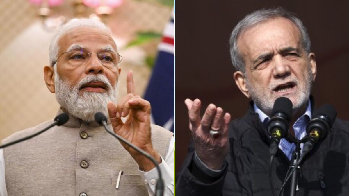 PM Modi, Iranian President Masoud Pezeshkian discuss regional security, shipping lanes as Gulf chaos continues