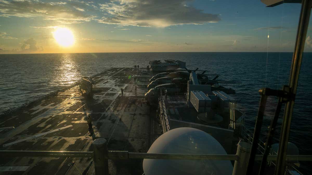 USS Tripoli, with 3,500 Marines, joins growing US military buildup in West Asia