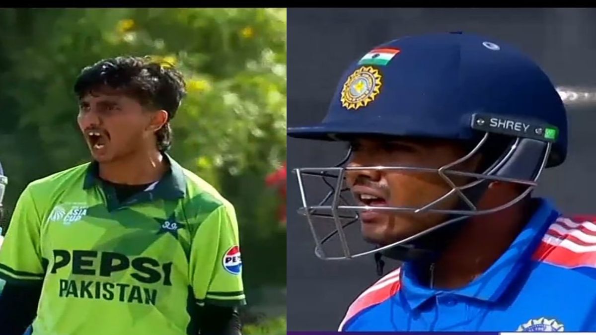 U19 Asia Cup final: India vs Pakistan - War of words as Ali Raza gives fiery send-off to Ayush Mhatre and Vaibhav Suryavanshi