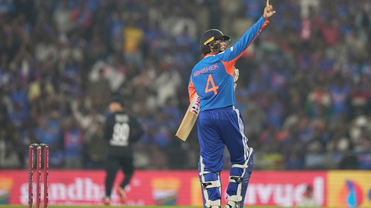 India vs New Zealand: Abhishek Sharma, the PowerPlay six-hitting monster racks up new world record