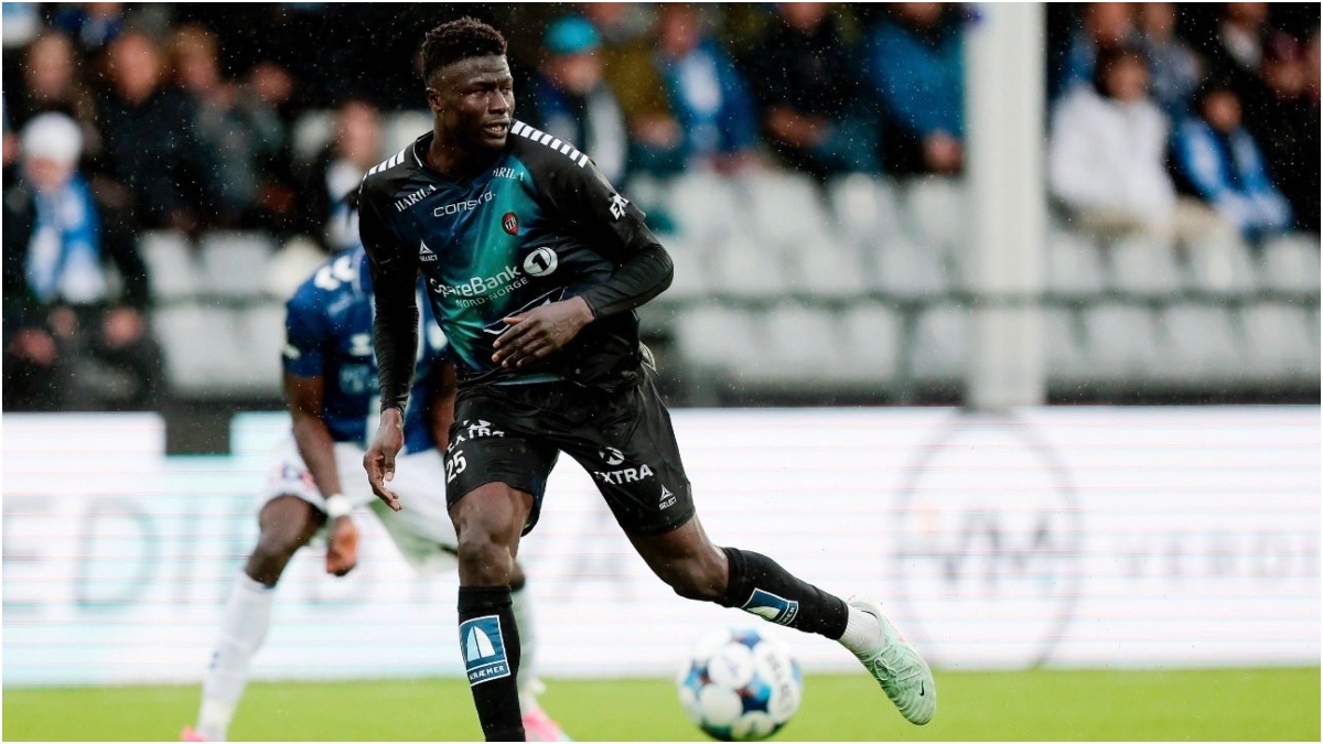 Manchester United want to sign defender Sedi Kinteh for his speed?