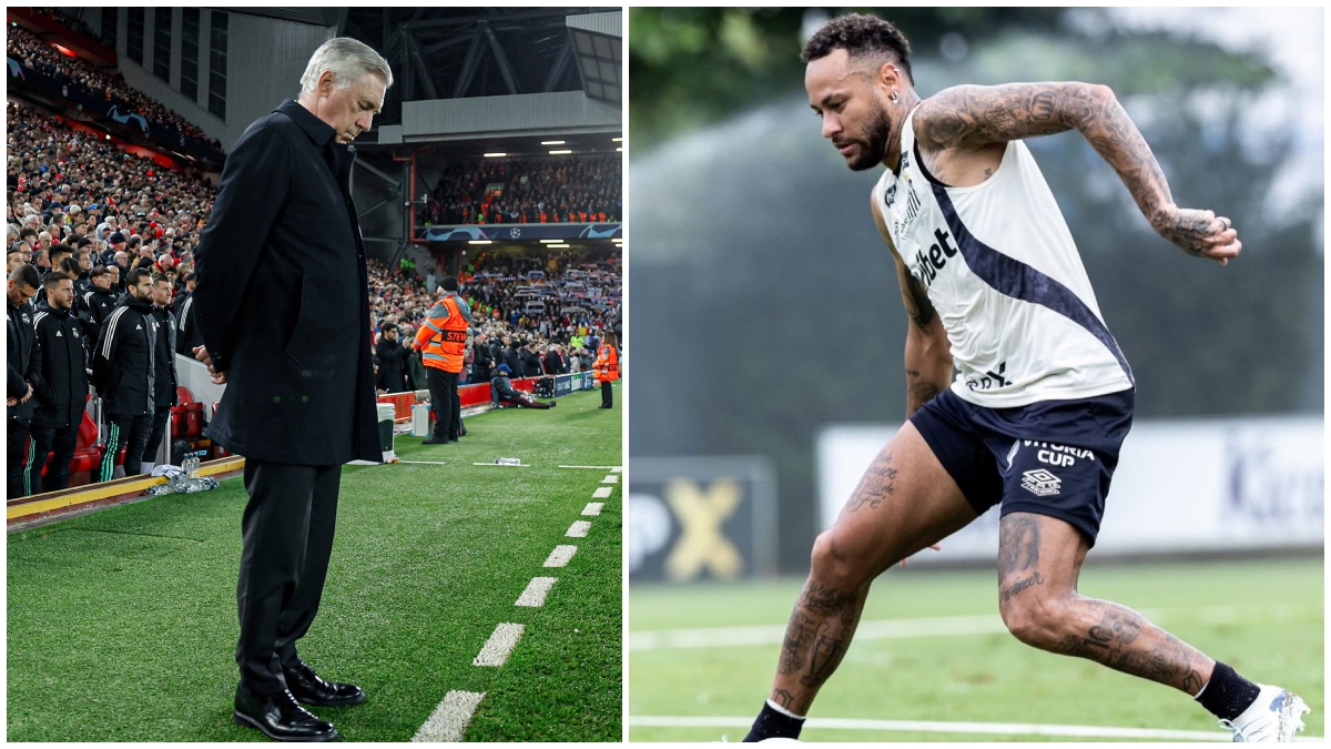 Neymar Jr asks, 'Hey Ancelotti , what about me?!'    