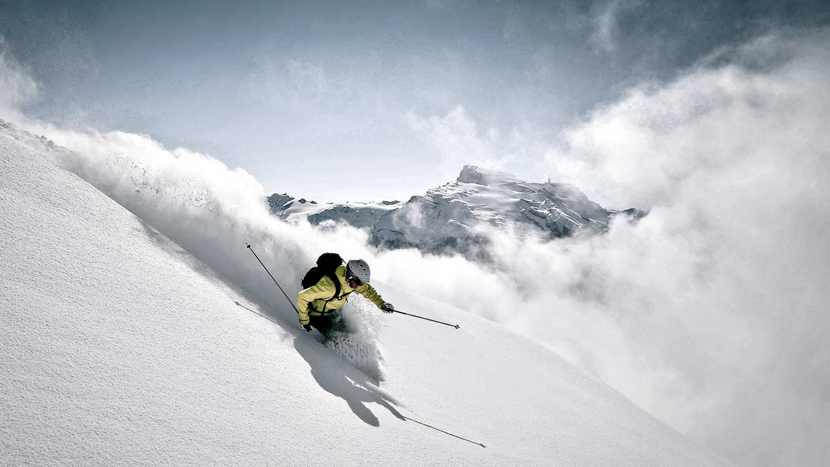 Above the clouds at Mount Titlis